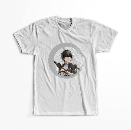 Koszulka Biała Wuthering Waves - WYBIERZ FASON I KOLOR KOSZULKI 