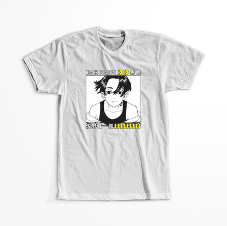 Koszulka Biała Tokyo Revengers WYBIERZ KOLOR KOSZULKI I FASON
