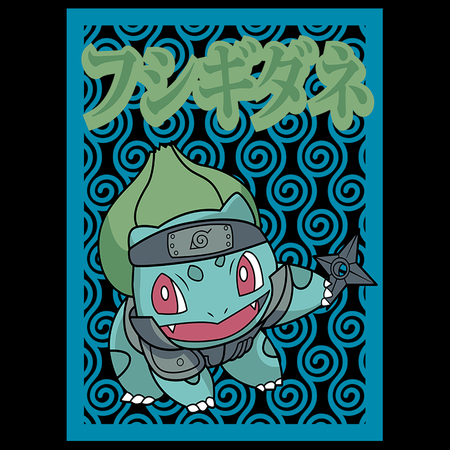 Koszulka Biała - Pokemon x Naruto - WYBIERZ KOLOR KOSZULKI I FASON