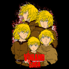 Koszulka Czarna - Vinland saga - WYBIERZ KOLOR KOSZULKI I FASON