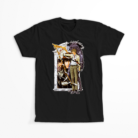 Koszulka Czarna Death Note - WYBIERZ KOLOR KOSZULKI I FASON