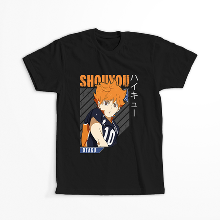 Koszulka Czarna - Haikyuu!!  - WYBIERZ KOLOR KOSZULKI I FASON