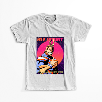 Koszulka Biała My Hero Academia / Akademia bohaterów - WYBIERZ KOLOR KOSZULKI I FASON