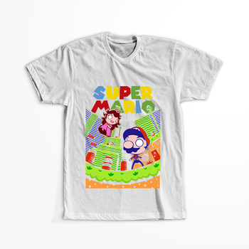 Koszulka Super Mario Bros. WYBIERZ KOLOR KOSZULKI I FASON