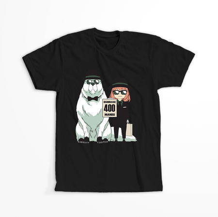 Koszulka Czarna Spy X Family - WYBIERZ KOLOR KOSZULKI I FASON