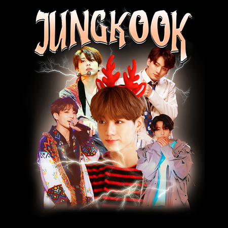 Koszulka Czarna BTS - WYBIERZ KOLOR KOSZULKI I FASON