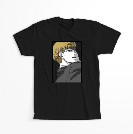 Koszulka Czarna Attack on titan WYBIERZ KOLOR KOSZULKI I FASON