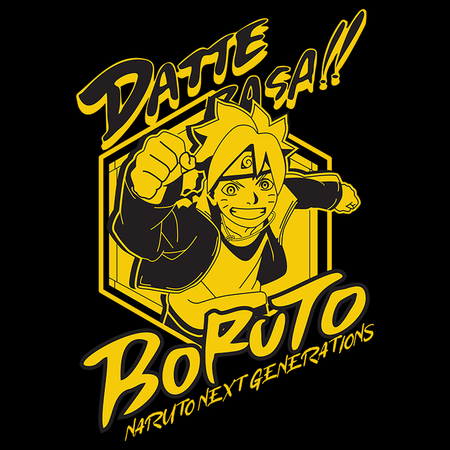 Koszulka Biała Naruto / Boruto - WYBIERZ KOLOR KOSZULKI I FASON