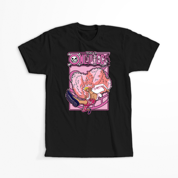 Koszulka Czarna One Piece - WYBIERZ KOLOR KOSZULKI I FASON