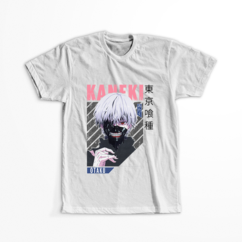 Koszulka Biała Tokyo Ghoul - WYBIERZ KOLOR KOSZULKI I FASON