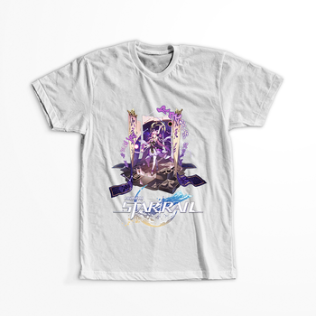 Koszulka Biała - Honkai Star Rail - Fu Xuan WYBIERZ KOLOR KOSZULKI I FASON