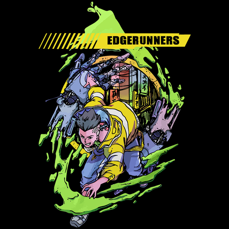 Torba z uszami z Cyberpunk Edgerunners