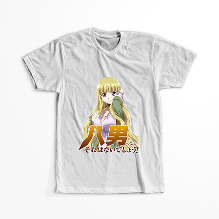 Koszulka Biała Hachi-nan tte, Sore wa Nai deshou! - WYBIERZ KOLOR KOSZULKI I FASON