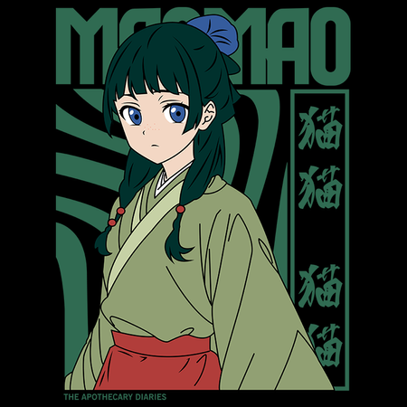 Koszulka Biała The Apothecary Diaries / Zapiski Zielarki - WYBIERZ FASON I KOLOR KOSZULKI 