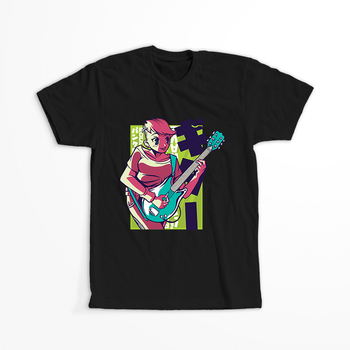 Koszulka Muzyka KOLOR KOSZULKI I FASON