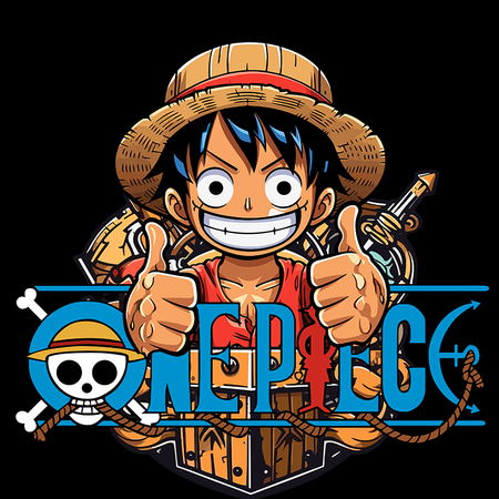 Koszulka Biała One Piece - WYBIERZ KOLOR KOSZULKI I FASON