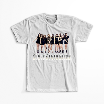 Koszulka Biała Girls' Generation WYBIERZ KOLOR KOSZULKI I FASON