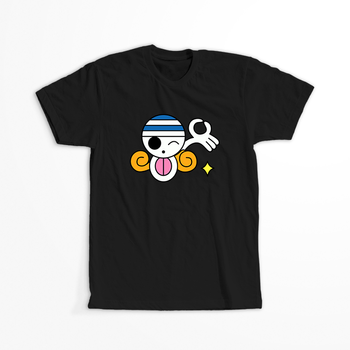 Koszulka Czarna One Piece - WYBIERZ KOLOR KOSZULKI I FASON