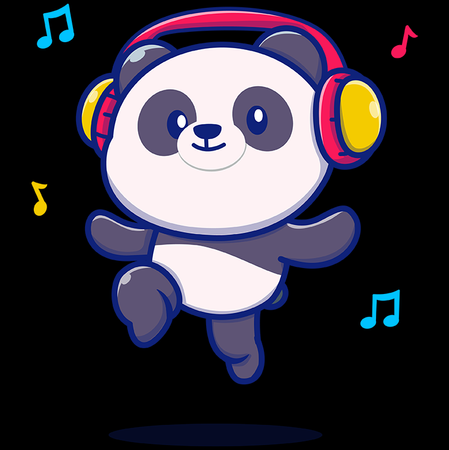 Koszulka Panda WYBIERZ KOLOR KOSZULKI I FASON