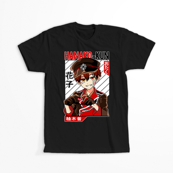 Koszulka Czarna - Toilet-bound Hanako-kun - WYBIERZ KOLOR KOSZULKI I FASON