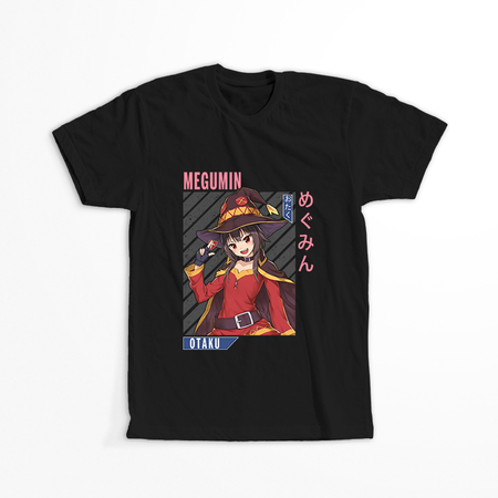 Koszulka Czarna KonoSuba: God's Blessing on This Wonderful World! / Kono Subarashii Sekai ni Shukufuku wo! - WYBIERZ KOLOR KOSZULKI I FASON