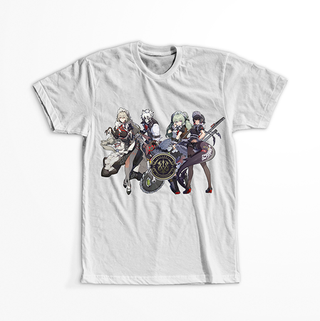 Koszulka Biała - Zenless Zone Zero - WYBIERZ KOLOR KOSZULKI I FASON