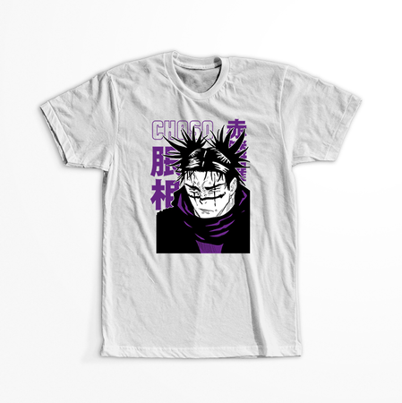Koszulka Biała Jujutsu Kaisen - WYBIERZ KOLOR KOSZULKI I FASON