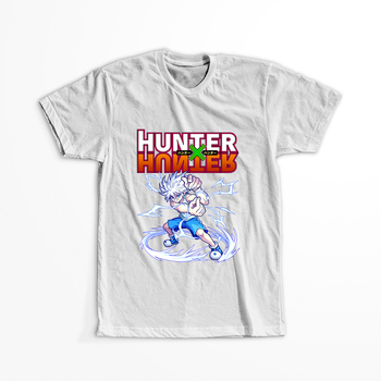 Koszulka Biała Hunter x Hunter WYBIERZ KOLOR KOSZULKI I FASON