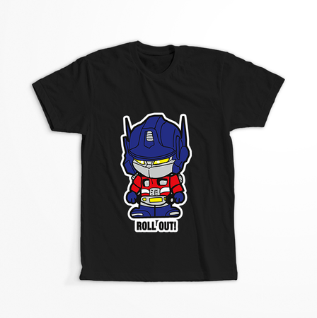 Koszulka Czarna Transformers WYBIERZ KOLOR KOSZULKI I FASON