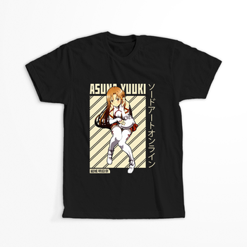 Koszulka Czarna Sword Art Online WYBIERZ KOLOR KOSZULKI I FASON