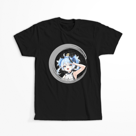 Koszulka Czarna Wuthering Waves - WYBIERZ FASON I KOLOR KOSZULKI 