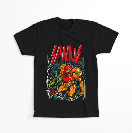 Koszulka Metroid WYBIERZ KOLOR KOSZULKI I FASON