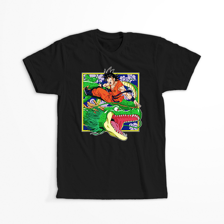 Koszulka Czarna Dragon Ball - WYBIERZ KOLOR KOSZULKI I FASON