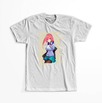 Koszulka Biała - The Quintessential Quintuplet - WYBIERZ KOLOR KOSZULKI I FASON