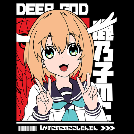 Koszulka Biała - My Deer Friend Nokotan - WYBIERZ KOLOR KOSZULKI I FASON