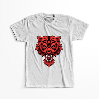 Koszulka Wilk WYBIERZ KOLOR KOSZULKI I FASON