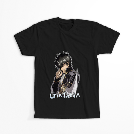 Koszulka Czarna Gintama WYBIERZ KOLOR KOSZULKI I FASON