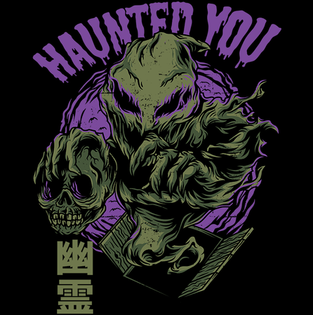 Koszulka Duch demon WYBIERZ KOLOR KOSZULKI I FASON