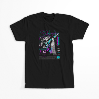 Koszulka Czarna - Solo Leveling - WYBIERZ KOLOR KOSZULKI I FASON