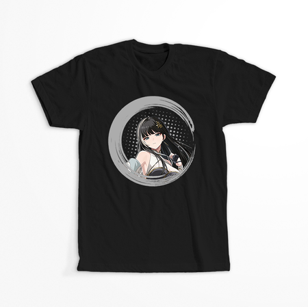 Koszulka Czarna Wuthering Waves - WYBIERZ FASON I KOLOR KOSZULKI