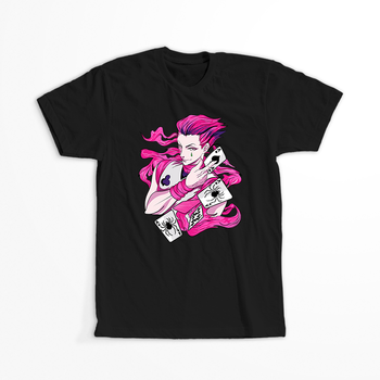 Koszulka Czarna Hunter x Hunter - WYBIERZ KOLOR KOSZULKI I FASON