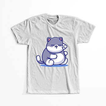 Koszulka Gruby kotek WYBIERZ KOLOR KOSZULKI I FASON