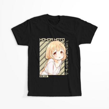 Koszulka Czarna - Is the Order a Rabbit? - WYBIERZ KOLOR KOSZULKI I FASON