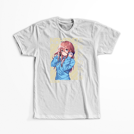 Koszulka Biała - The Quintessential Quintuplet - WYBIERZ KOLOR KOSZULKI I FASON