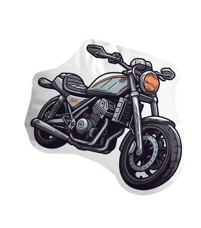Poduszka Chibi Pojazdy - Motocykl
