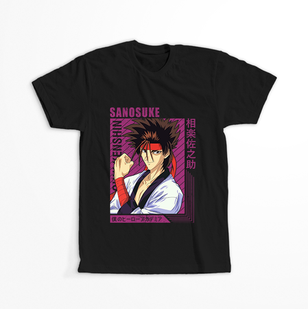 Koszulka Czarna Rurouni Kenshin WYBIERZ KOLOR KOSZULKI I FASON
