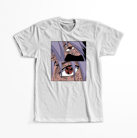 Koszulka Biała Naruto / Boruto - WYBIERZ KOLOR KOSZULKI I FASON