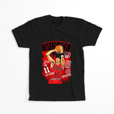 Koszulka Czarna Slam Dunk WYBIERZ KOLOR KOSZULKI I FASON