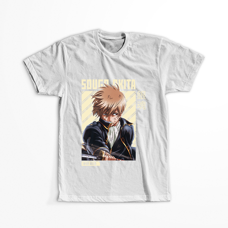 Koszulka Biała Gintama WYBIERZ KOLOR KOSZULKI I FASON