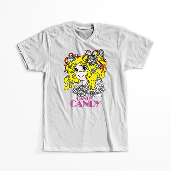 Koszulka Biała Candy Candy - WYBIERZ KOLOR KOSZULKI I FASON
